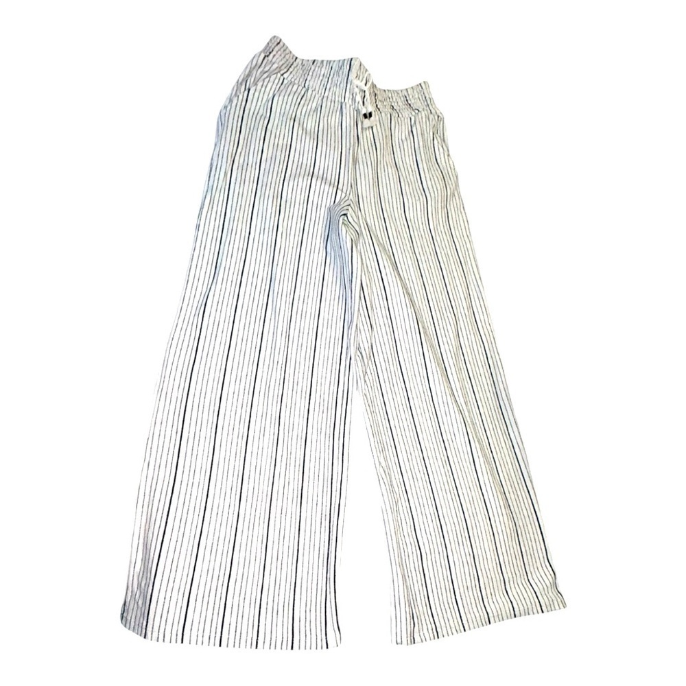 Haute Hippie White wide leg pants Youth 10/12